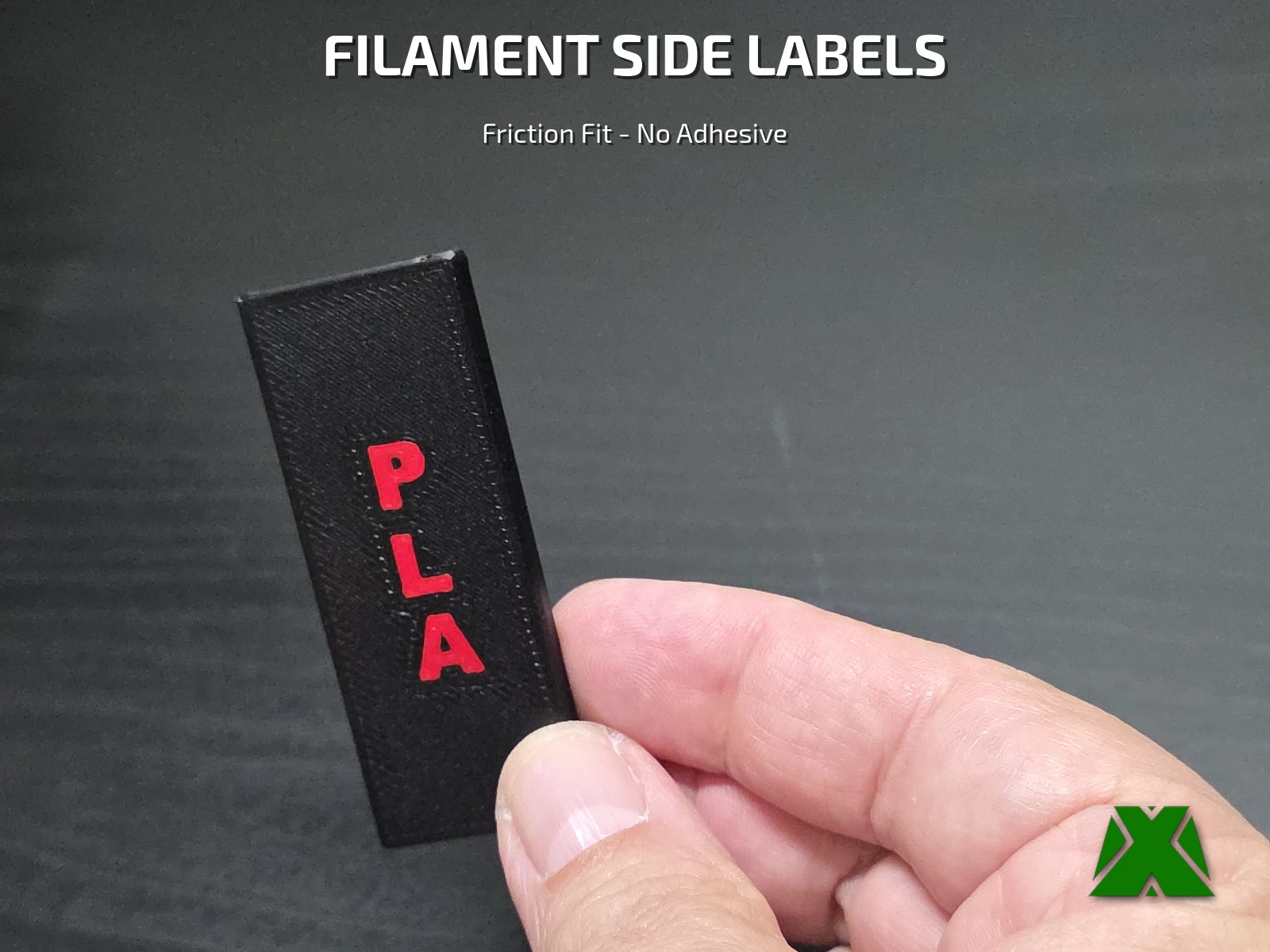 Filament Storage Side Labels