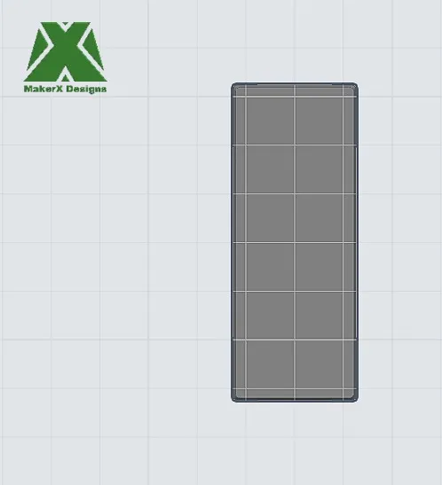 Blank side label face down on build plate