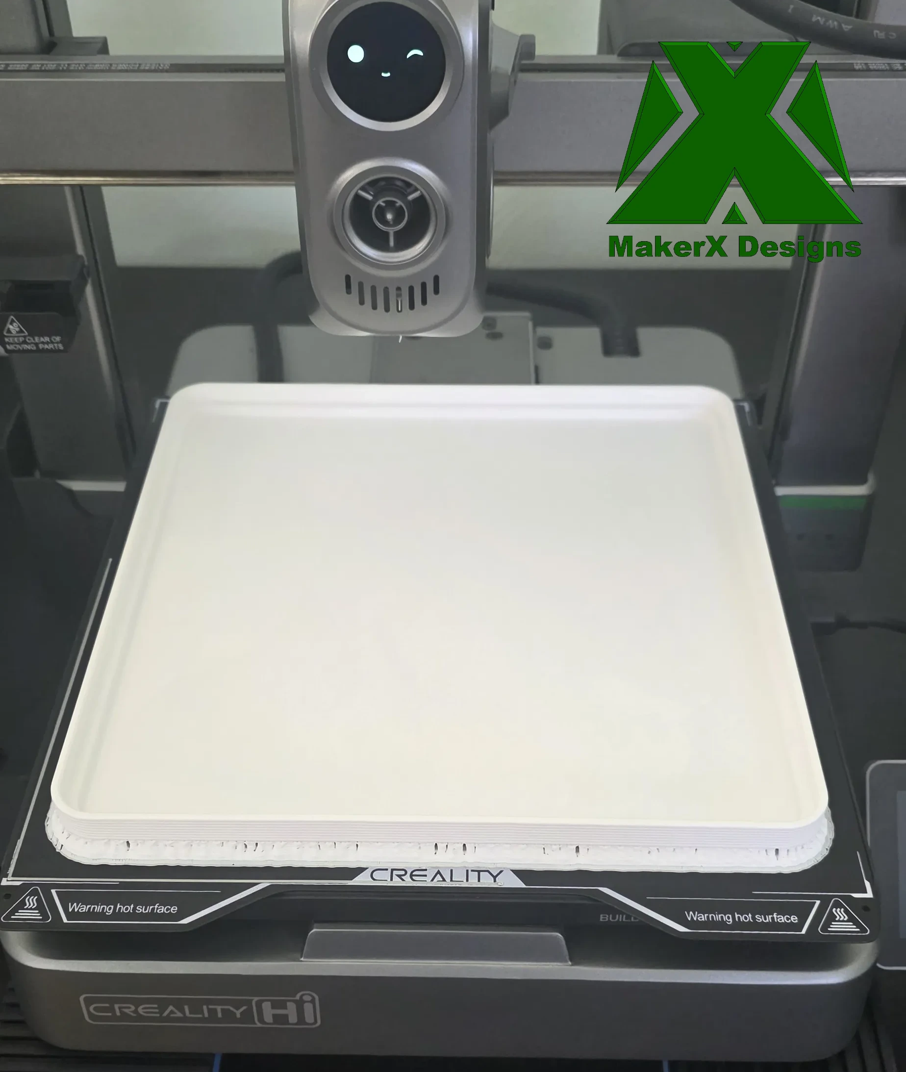 Puzzle tray as printed
