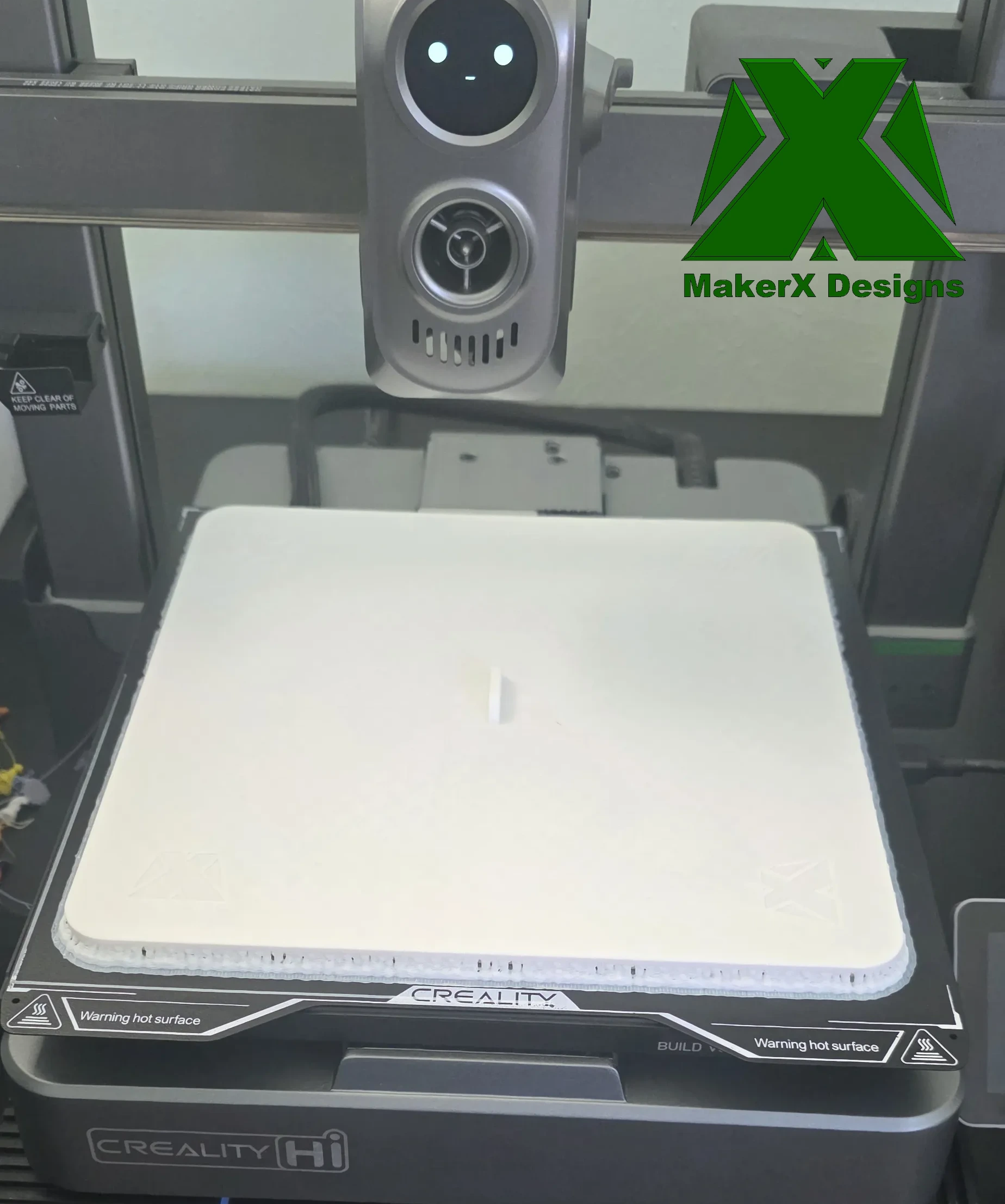 Puzzle tray lid as printed