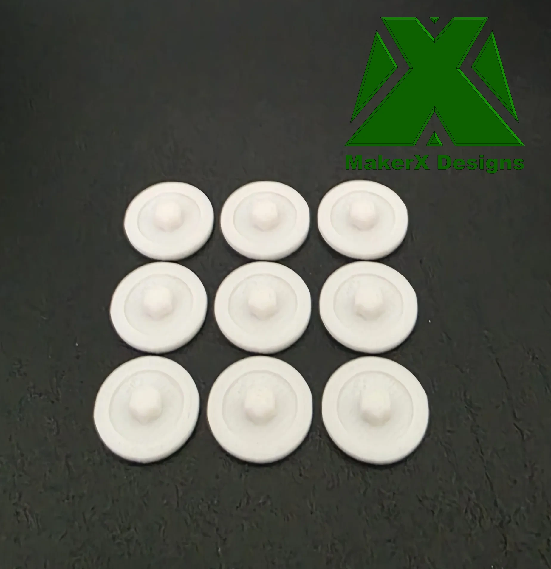 T25 caps close up